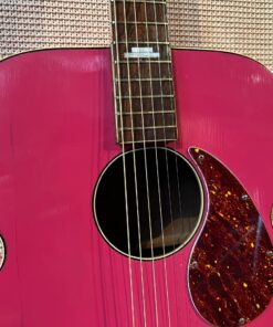 Vintage 1950s Kay K22 Jumbo Pink Acoustic Guitar Ronnie Lane Studio