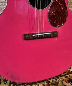 Vintage 1950s Kay K22 Jumbo Pink Acoustic Guitar Ronnie Lane Studio