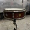 Vintage 1950s Ludwig Pioneer Keystone Transition Mahogany 14x5 Snare Drum