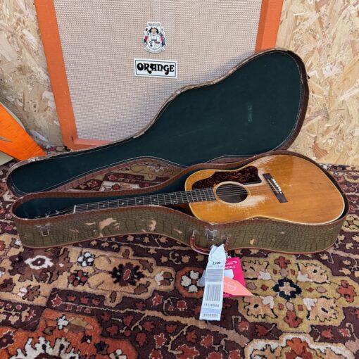 Vintage 1956 Gibson LG3 Natural Roadworn Acoustic Guitar OHSC 1950s