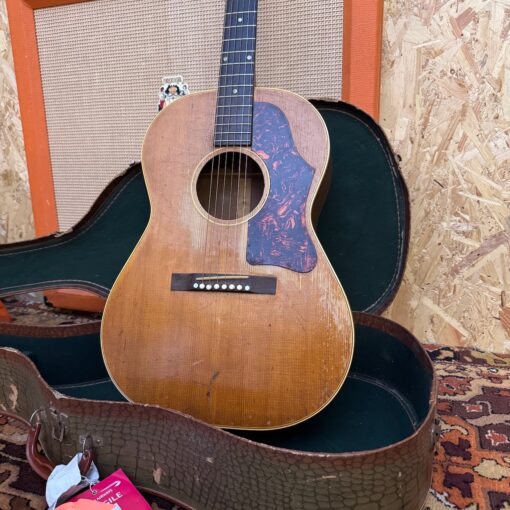 Vintage 1956 Gibson LG3 Natural Roadworn Acoustic Guitar OHSC 1950s