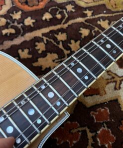 Vintage 1958 Hofner President Natural Acoustic Archtop Guitar
