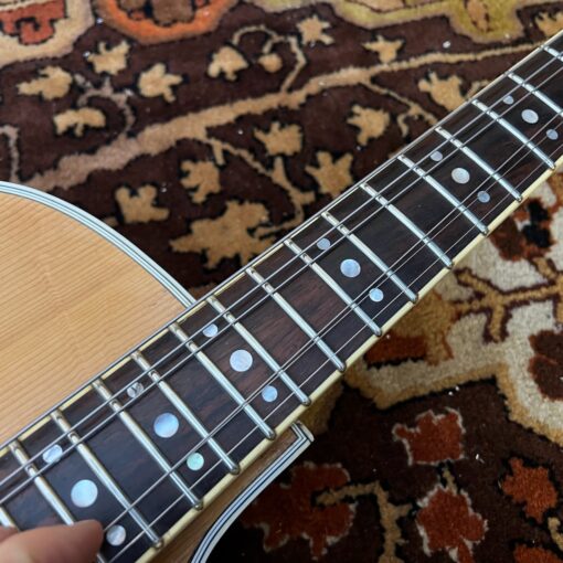 Vintage 1958 Hofner President Natural Acoustic Archtop Guitar