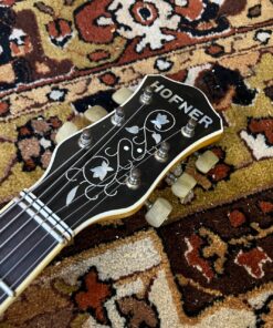 Vintage 1958 Hofner President Natural Acoustic Archtop Guitar