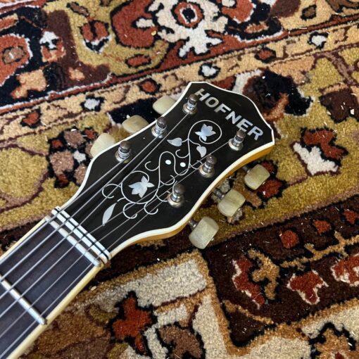 Vintage 1958 Hofner President Natural Acoustic Archtop Guitar