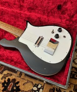 Vintage 1958 Rickenbacker 425 Jetglo Black Slab Body Guitar OHSC