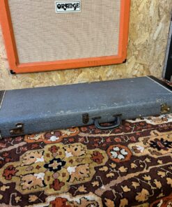 Vintage 1958 Rickenbacker 425 Jetglo Black Slab Body Guitar OHSC