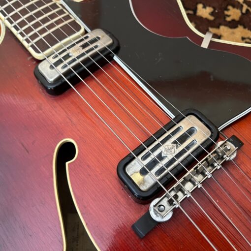 Vintage 1960 1961 Hofner Verithin Twin Toaster Guitar 1960s