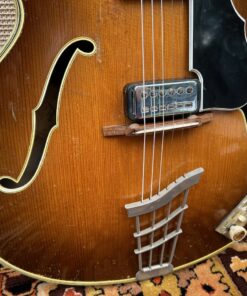 Vintage 1960 Hofner Committee Thin Thinline Sunburst Guitar