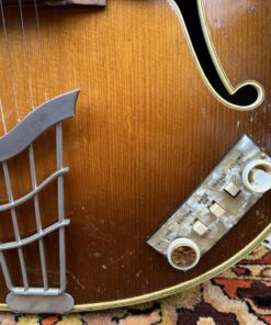 Vintage 1960 Hofner Committee Thin Thinline Sunburst Guitar