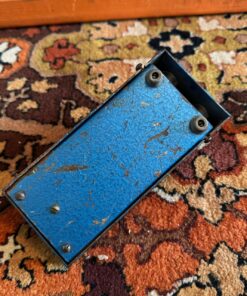 Vintage 1960s 1966 Carlsbro Fuzz Tone Blue Original Guitar Pedal