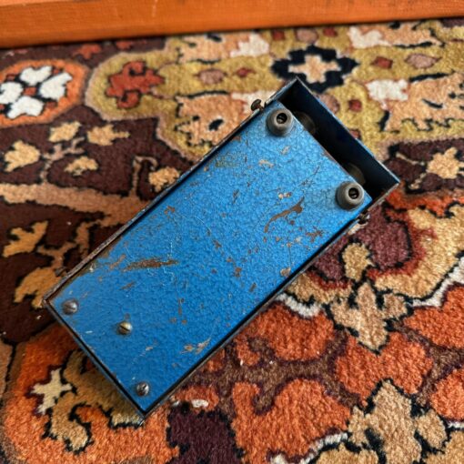 Vintage 1960s 1966 Carlsbro Fuzz Tone Blue Original Guitar Pedal