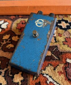 Vintage 1960s 1966 Carlsbro Fuzz Tone Blue Original Guitar Pedal