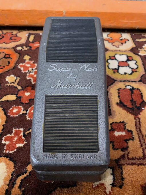 Vintage 1960s 1969 Marshall Supa Wah Grey UK Pedal