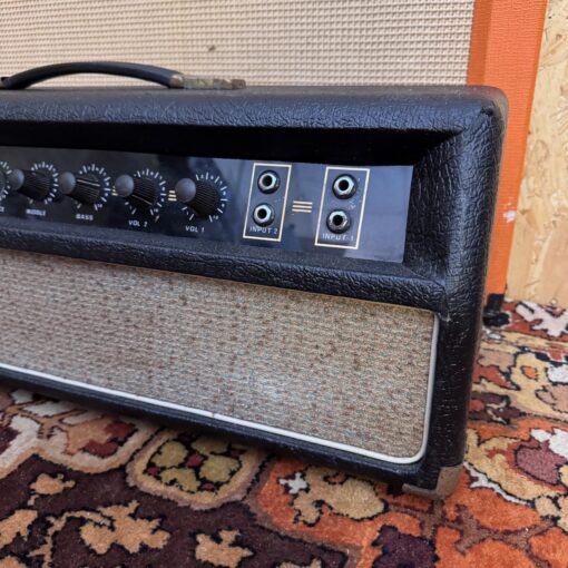 Vintage 1960s Carlsbro CS40 60 Valve Guitar Amplifier Head