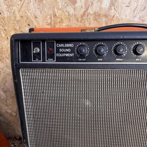Vintage 1960s Carlsbro CS40TC 2x12 Valve Amplifier Combo