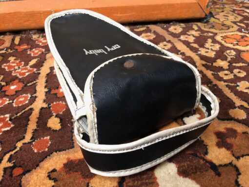 Vintage 1960s Crybaby Wah Wah Pedal Silver Trashcan Inductor