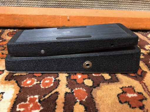 Vintage 1960s Crybaby Wah Wah Pedal Silver Trashcan Inductor