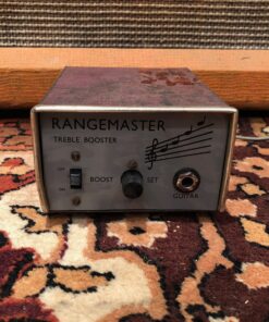 Vintage 1960s Dallas Rangemaster Treble Booster Mullard OC44 Guitar Pedal