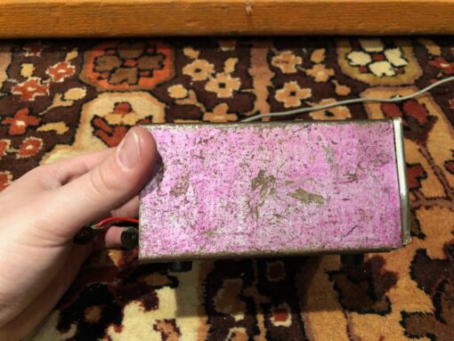 Vintage 1960s Dallas Rangemaster Treble Booster Mullard OC44 Guitar Pedal