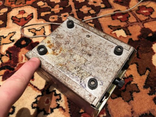 Vintage 1960s Dallas Rangemaster Treble Booster Mullard OC44 Guitar Pedal