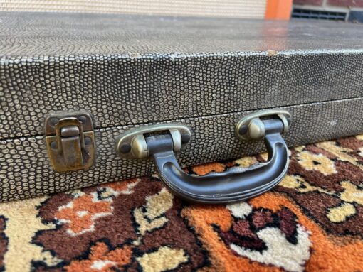 Vintage 1960s Hagstorm Futurama II Red Bass Guitar OHSC