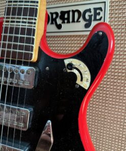 Vintage 1960s Hofner Super Solid V3 Model 173 Red Guitar