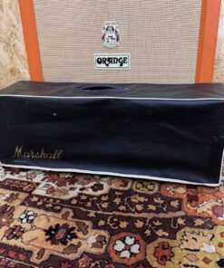 Vintage 1960s Marshall 2x10 Basketweave 1917 PA Speaker Column Cabinet