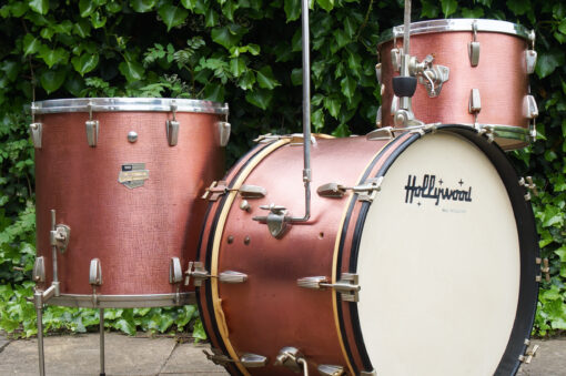 Vintage 1960s Meazzi Hollywood Mod President Drum Kit
