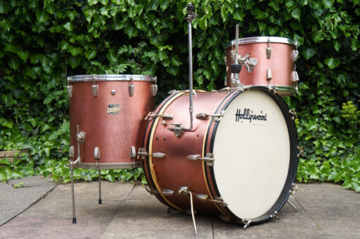 Vintage 1960s Meazzi Hollywood Mod President Drum Kit