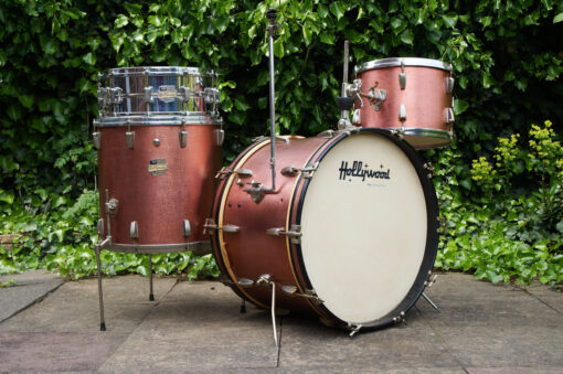 Vintage 1960s Meazzi Hollywood Mod President Drum Kit