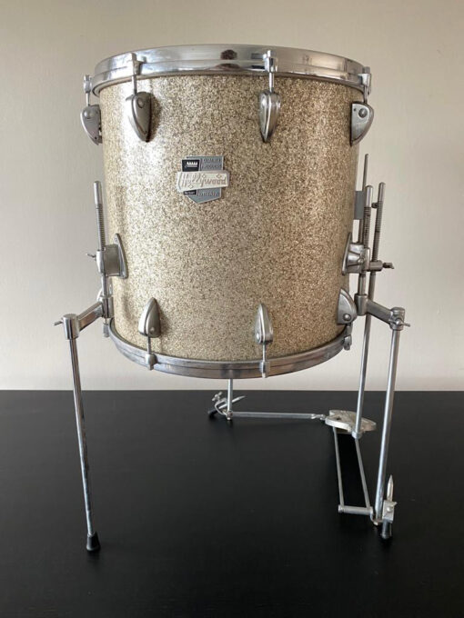 Vintage 1960s Meazzi Hollywood President Multisound Champagne Sparkle Drum Tom