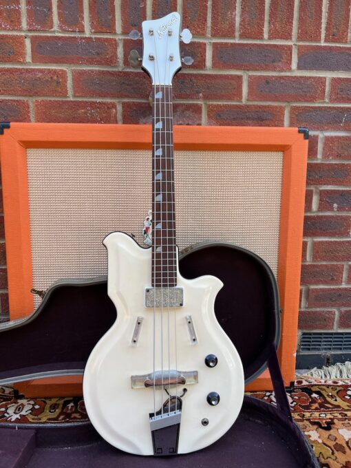 Vintage 1960s National Val Pro Model 85 Bass Guitar OHSC