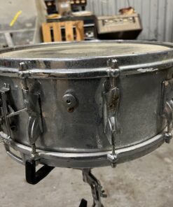 Vintage 1960s Premier 14 Chrome Steel Snare Drum