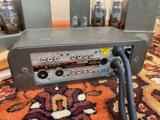 Vintage 1960s Quad 22 Control Unit and Quad II Amplifiers