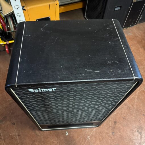 Vintage 1960s Selmer 100 Goliath 1x18 Guitar Bass Speaker Cabinet