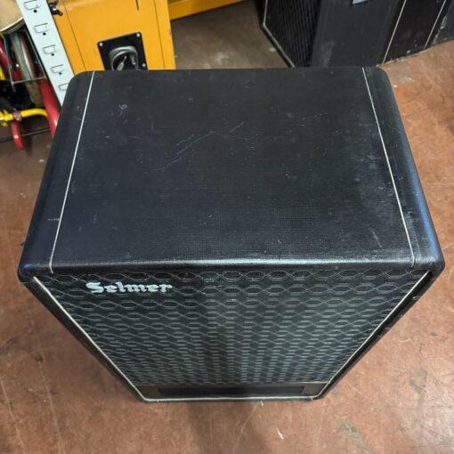 Vintage 1960s Selmer 100 Goliath 1x18 Guitar Bass Speaker Cabinet