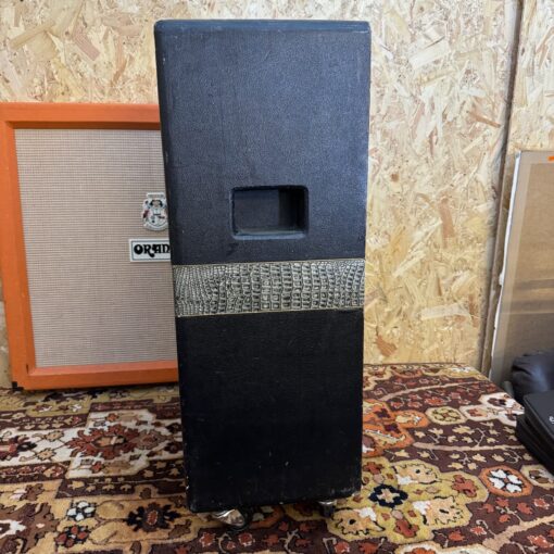 Vintage 1960s Selmer David Croc Skin 1×18 Guitar Bass Cabinet