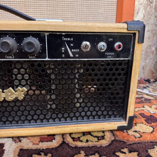 Vintage 1960s Selmer Treble N Bass 50 MKII Amplifier Head
