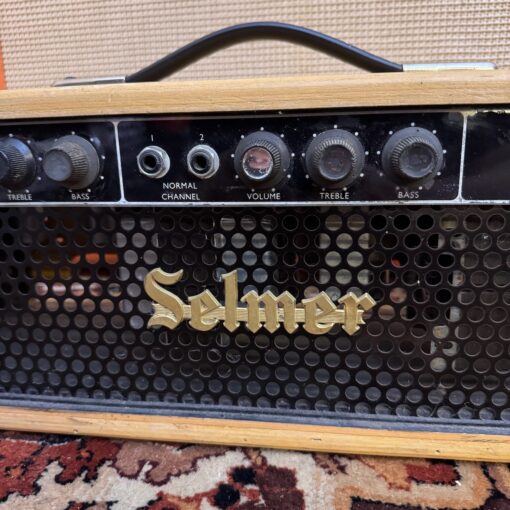 Vintage 1960s Selmer Treble N Bass 50 MKII Amplifier Head