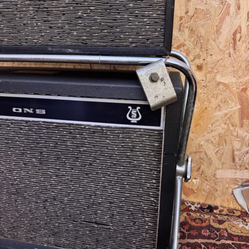 Vintage 1960s Selmer Zenith Reverb 50 Head 2x12 Cabinet Stack
