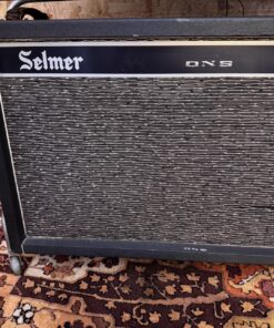Vintage 1960s Selmer Zenith Reverb 50 Head 2x12 Cabinet Stack