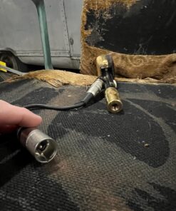 Vintage 1960s Sennheiser MD409 Gold Black Microphone Ronnie Lane