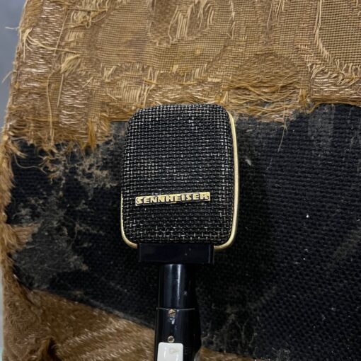 Vintage 1960s Sennheiser MD409 Gold Black Microphone Ronnie Lane