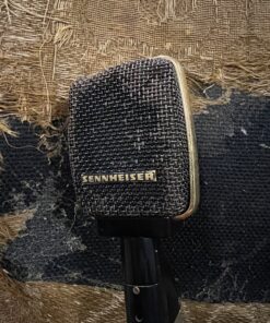 Vintage 1960s Sennheiser MD409 Gold Black Microphone Ronnie Lane