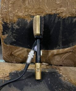 Vintage 1960s Sennheiser MD409 Gold Black Microphone Ronnie Lane
