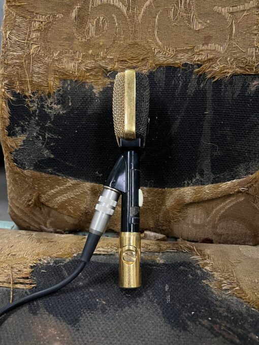 Vintage 1960s Sennheiser MD409 Gold Black Microphone Ronnie Lane