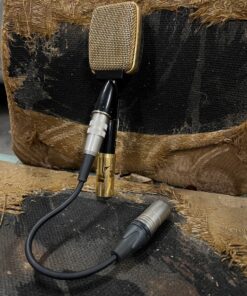 Vintage 1960s Sennheiser MD409 Gold Black Microphone Ronnie Lane