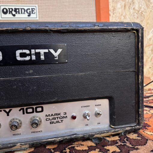 Vintage 1960s Sound City 100 Mark 3 Guitar Amplifier Head