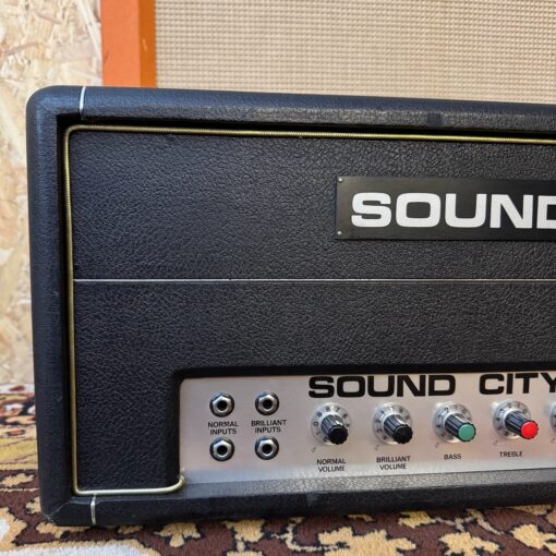 Vintage 1960s Sound City 100 Mark 3 Guitar Amplifier Head MINT